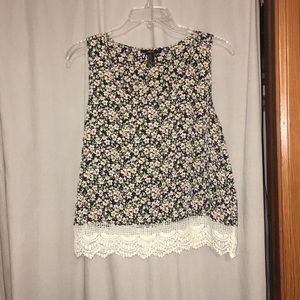 Floral tank top